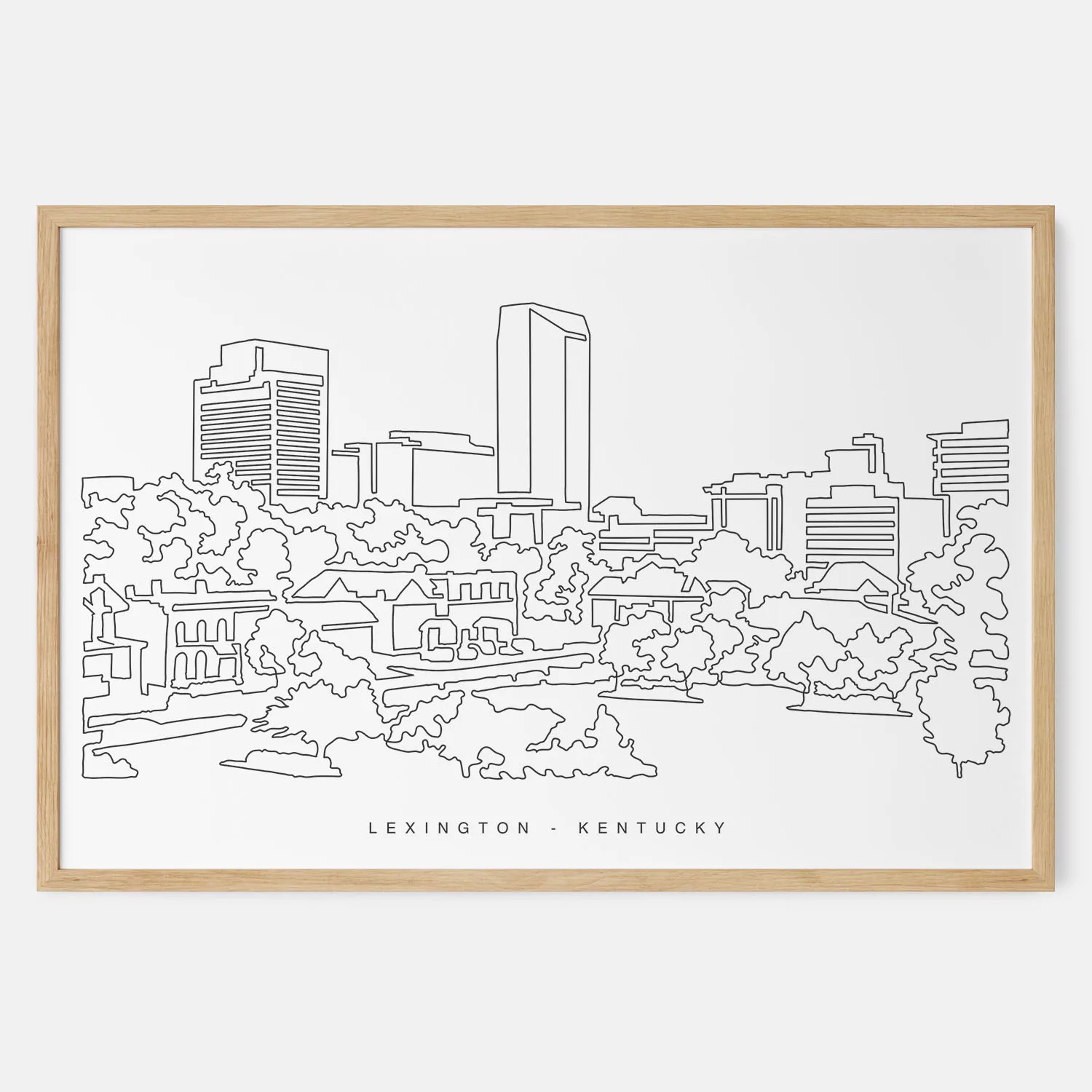 Lexington KY Art Print