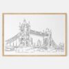Framed London Bridge Art print - Landscape - Main