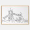 Framed London Bridge Art print - Landscape - Main