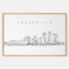Framed Louisville Art print Landscape Main