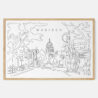 Framed Madison Art print - Landscape - Main