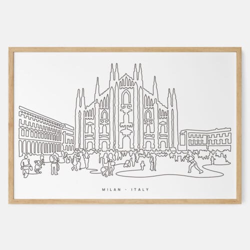 Milan Italy Art Print