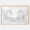 Framed New Orleans Art print - Landscape - Main