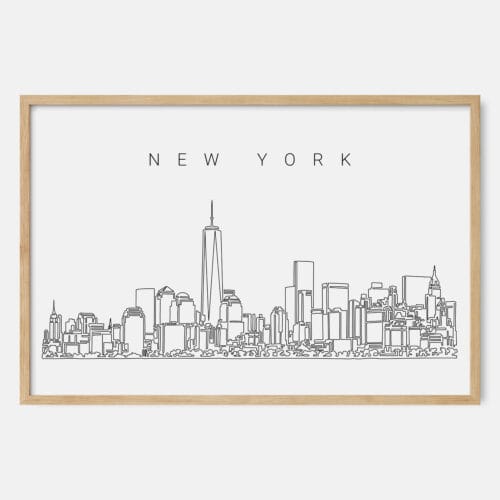 New York City Skyline Art Print