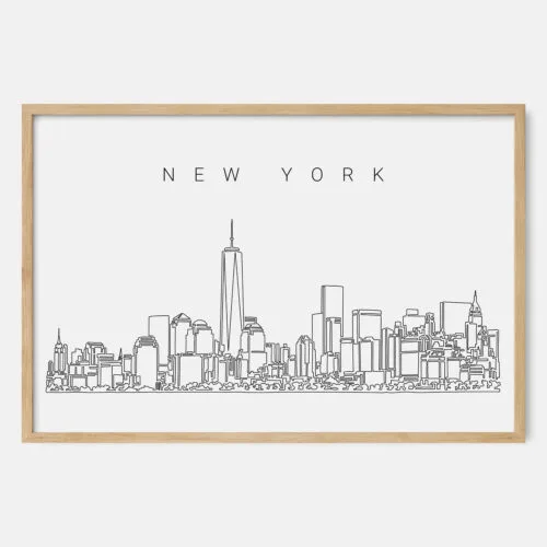 New York City Skyline Art Print