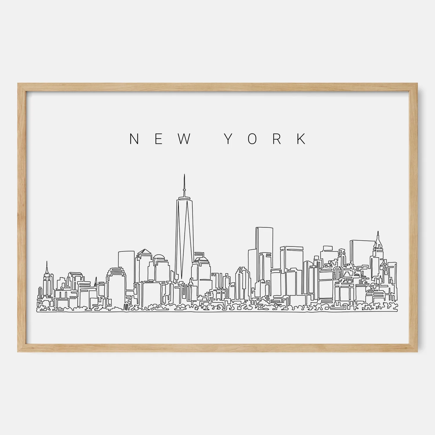 New York City Skyline Art Print