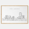 Framed Orlando Art print - Landscape - Main