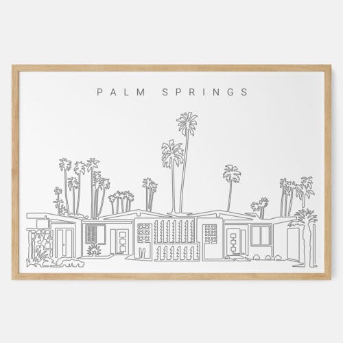 Palm Springs Art Print
