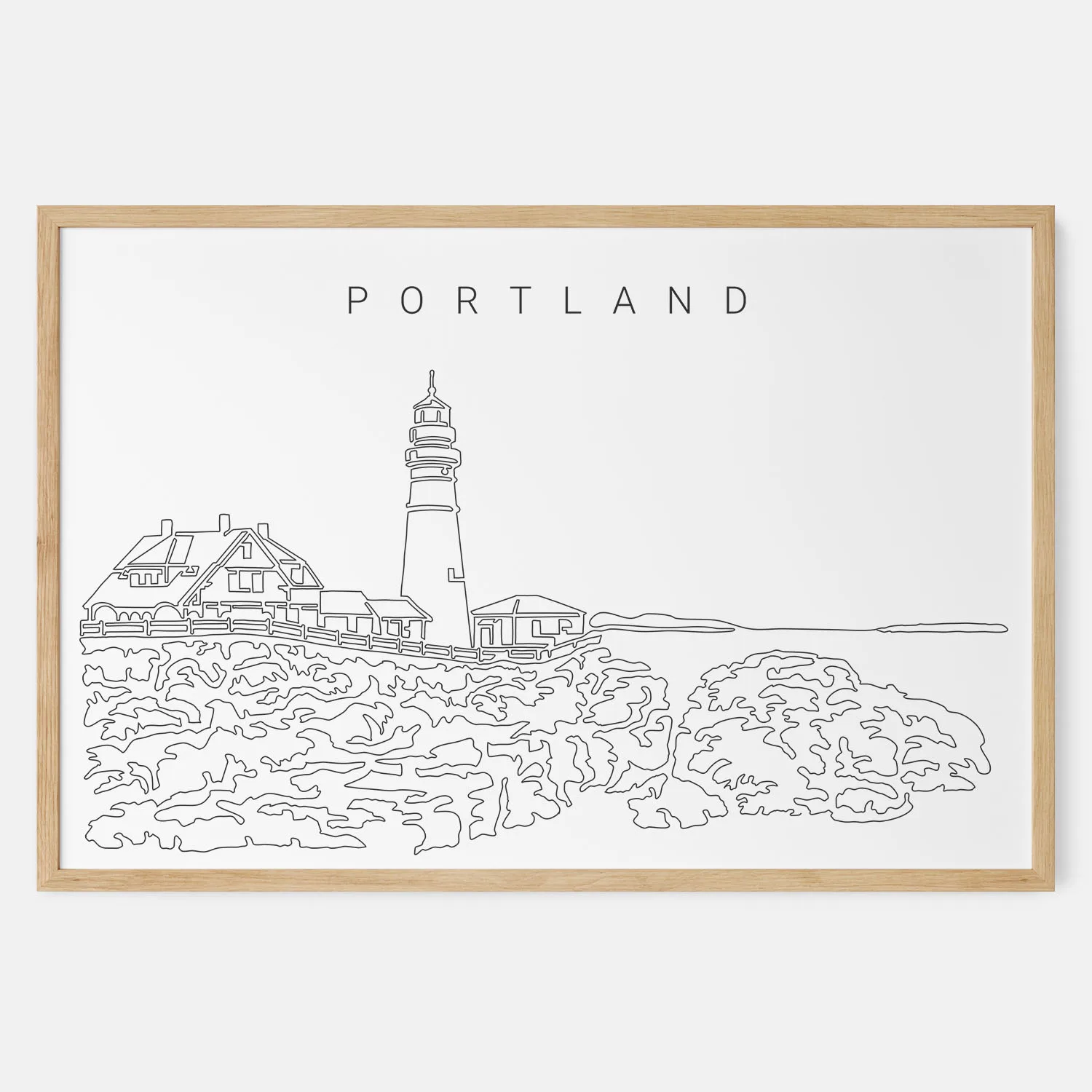 Portland Maine Art Print