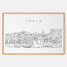 Framed Porto Art print - Landscape - Main