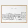 Framed Porto Art print - Landscape - Main