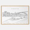 Framed Porto Dom Luis Bridge Art print - Landscape - Main