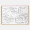 Framed Rio De Janeiro Art print - Landscape - Main