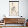 Framed Statue of Liberty Wall Art - Living Room - Portrait