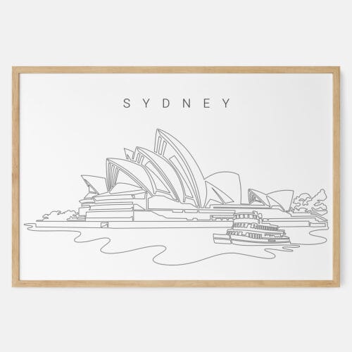 Sydney Opera House Art Print