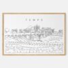 Framed Tempe AZ Art print - Landscape - Main