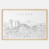 Framed Tucson Art print - Landscape - Main