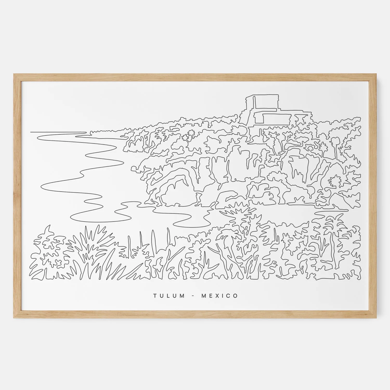 Tulum Mexico Art Print