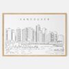 Framed Vancouver Art print - Landscape - Main