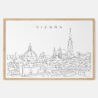 Framed Vienna Art print - Landscape - Main