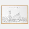 Framed Wichita Art print - Landscape - Main