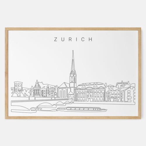 Zurich Art Print
