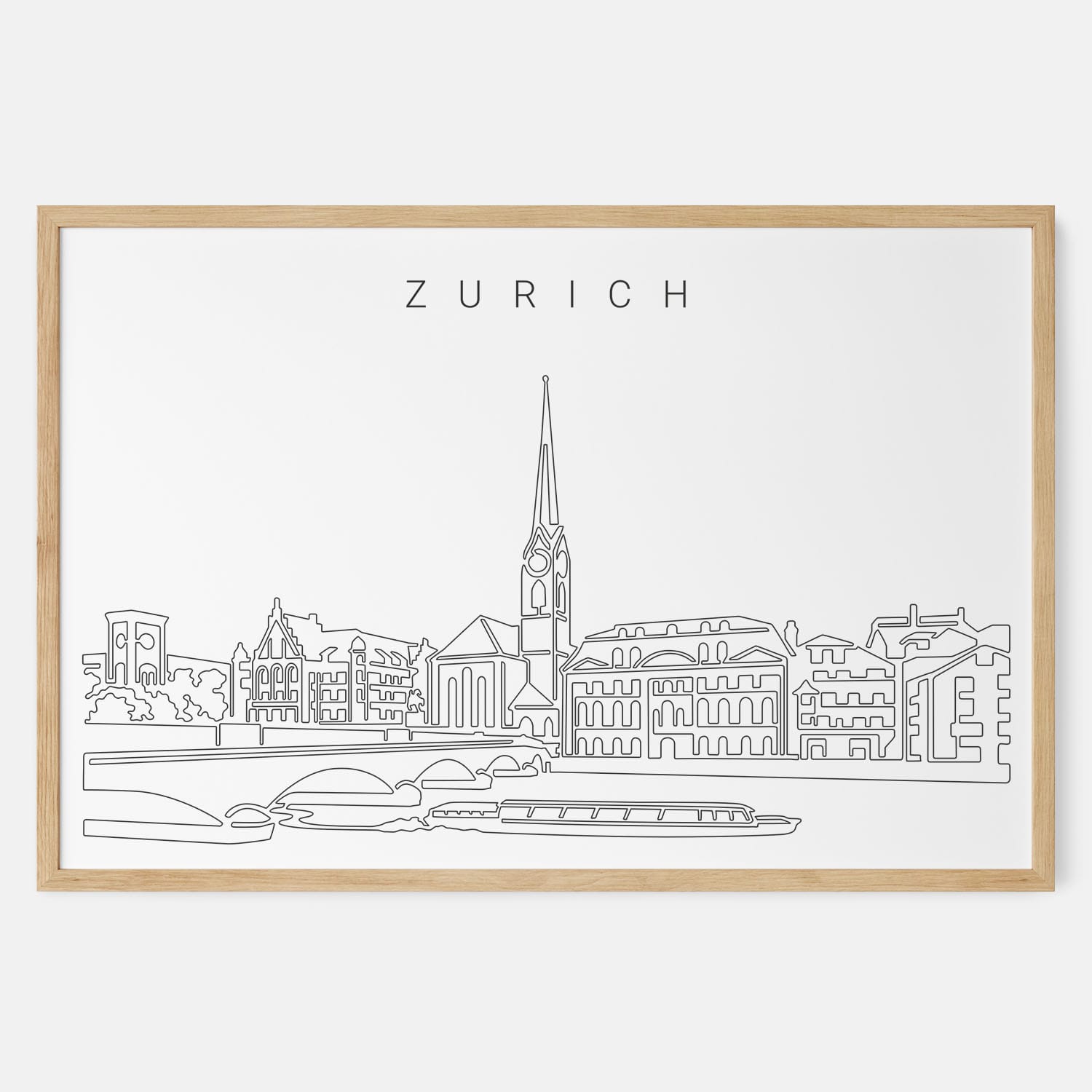 Zurich Art Print