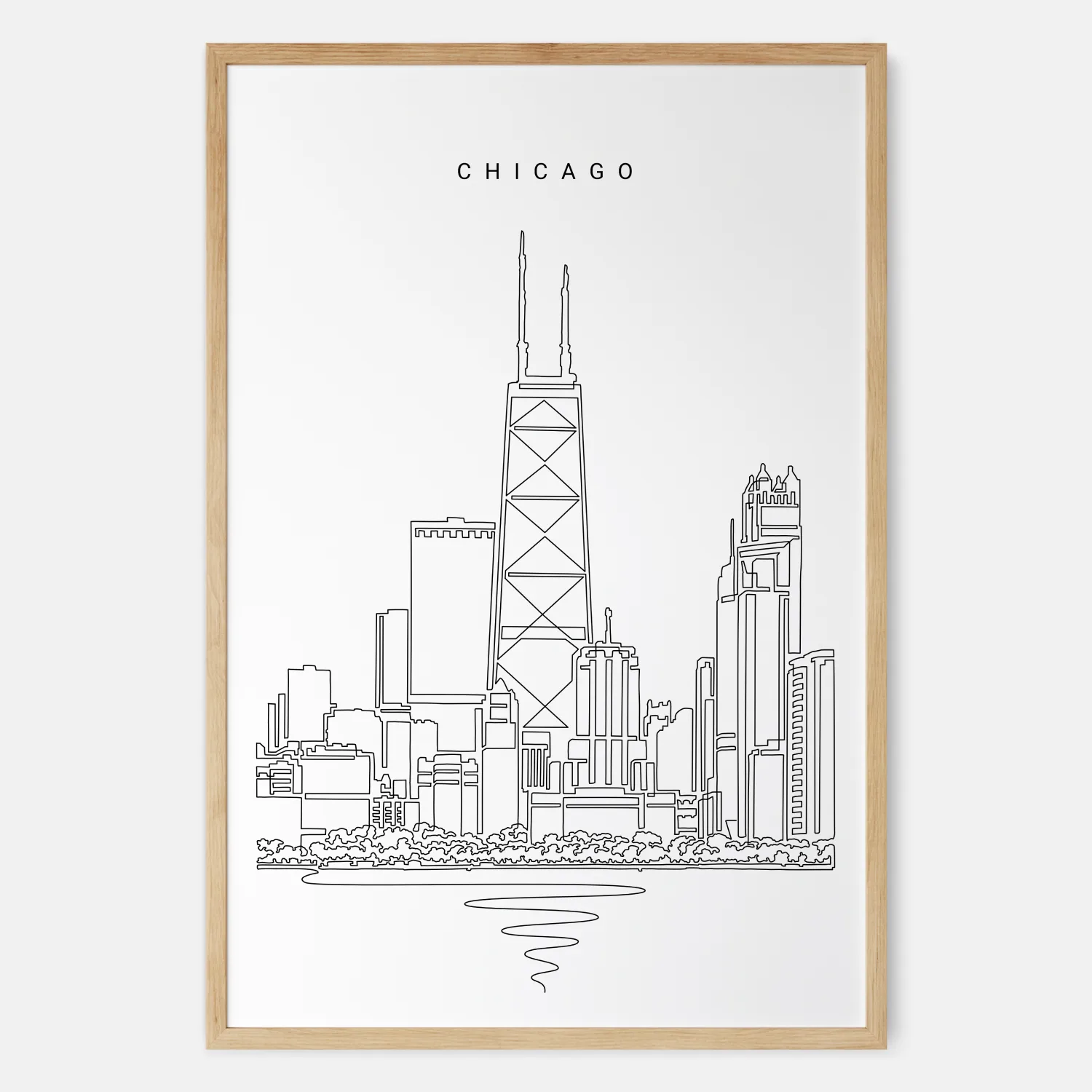 "The Windy City" - Chicago Art Print