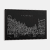Brussels Belgium Canvas Art Print - Main - Dark