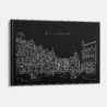 Brussels Belgium Canvas Art Print - Main - Dark