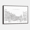 Brussels Belgium Canvas Art Print - Main - Light