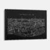 Stockholm Canvas Art Print - Main - Dark