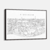 Stockholm Canvas Art Print - Main - Light