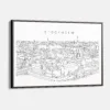 Stockholm Canvas Art Print - Main - Light