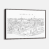 Stockholm Canvas Art Print - Main - Light
