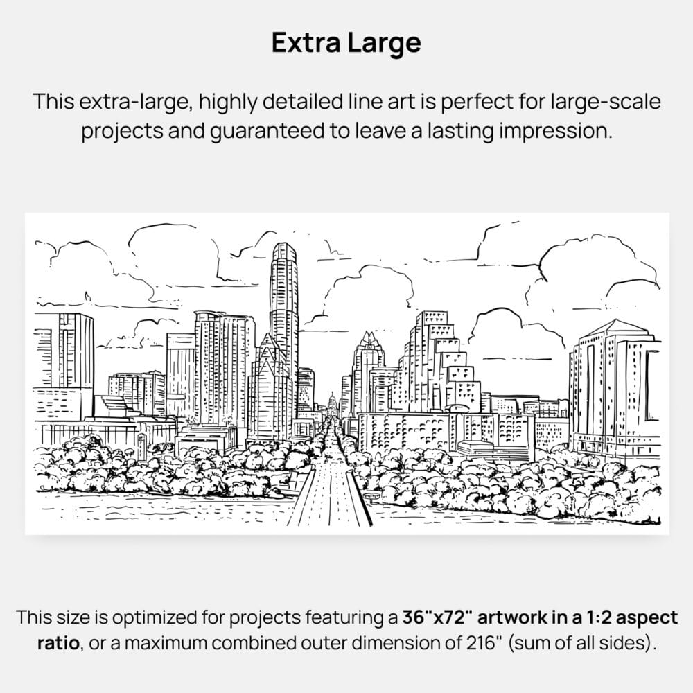 Custom City Art - Size large Custom City Art - Size large