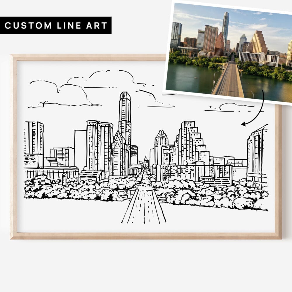 Custom city Line art - Main