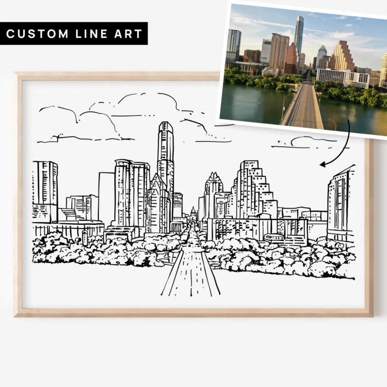 Custom city Line art - Main
