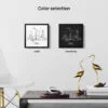Mini Boston Canvas Print - Color Selection