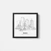 Mini Boston Canvas Print - Main