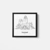 Mini Cincinnati Canvas Print - Main