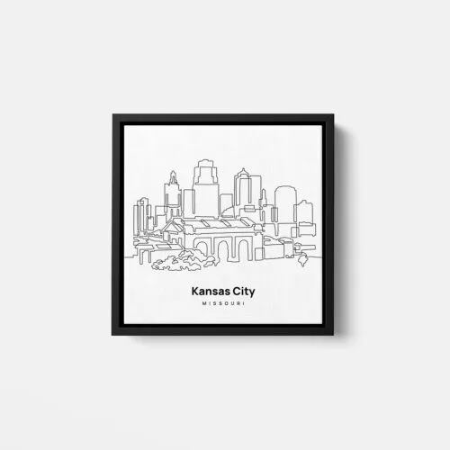 Mini Kansas City Canvas Print - Main
