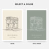 Arc De Triomphe Landmark Art Print - Colors