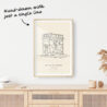 Arc De Triomphe One Line Drawing