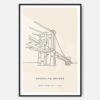 Brooklyn Bridge Landmark Art Print - Main