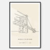 Brooklyn Bridge Landmark Art Print - Main