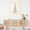 Chrysler Building Landmark Art Print - Shelf