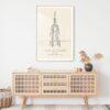 Empire State Building Landmark Art Print - Shelf