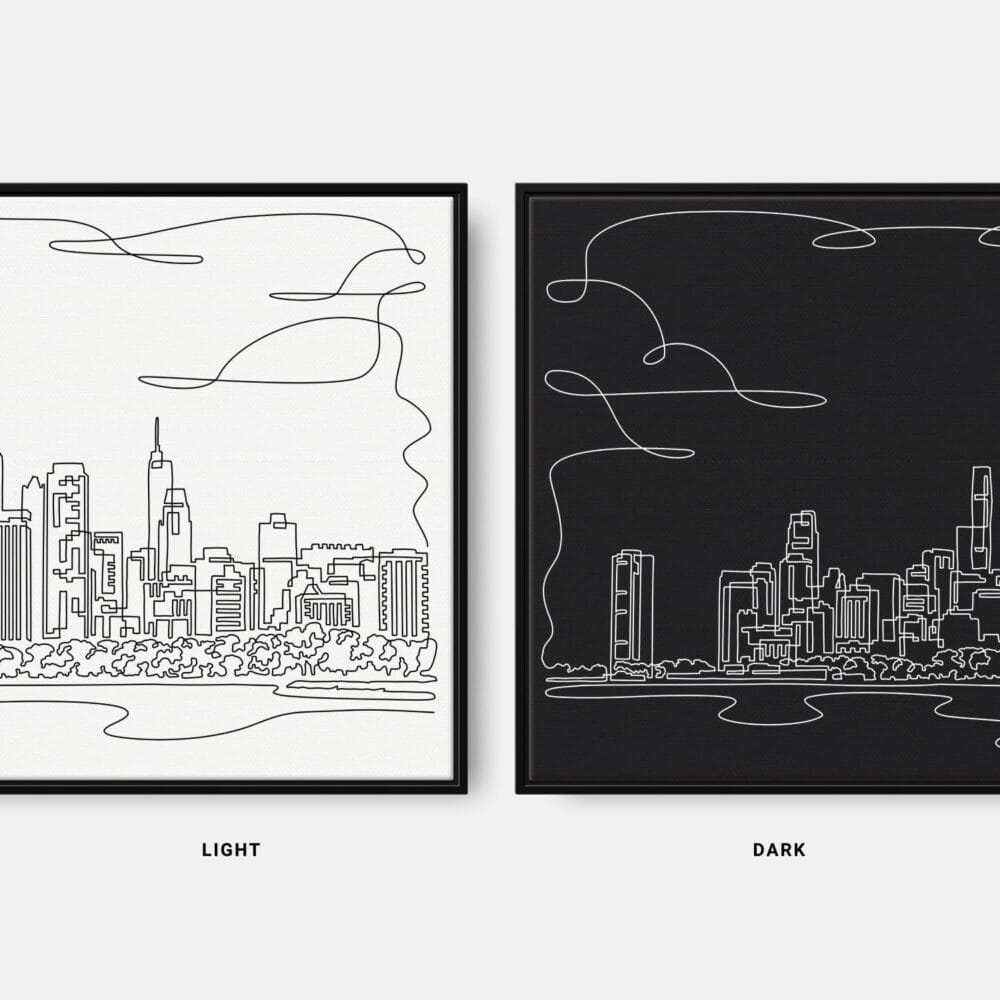 Framed Chicago Canvas Wall Art - Pano - Color Selection Framed Chicago Canvas Wall Art - Pano - Color Selection