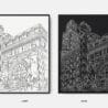 Framed Chicago Theater Canvas Print - Color Selection
